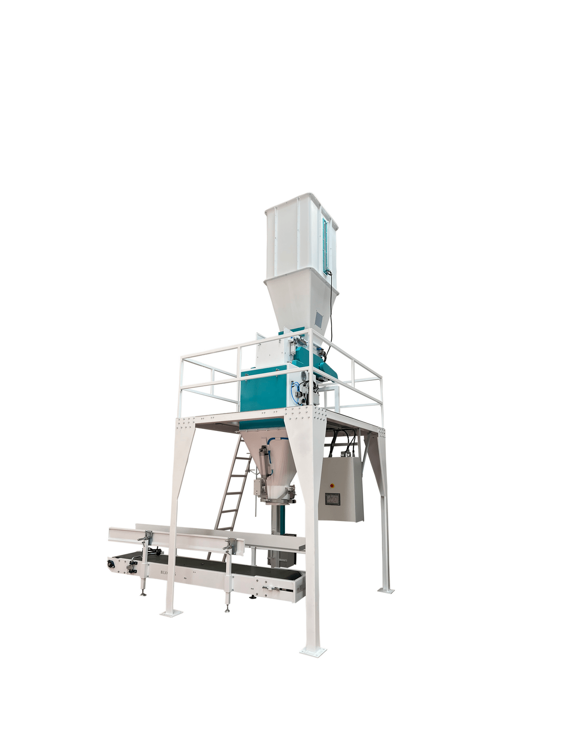 Máy Đóng Bao 25-50Kg 1 Đầu Cân 1 Vòi Xả
